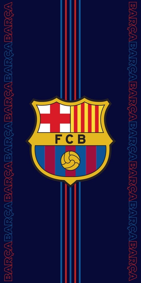Fotbalová osuška FC Barcelona Racing