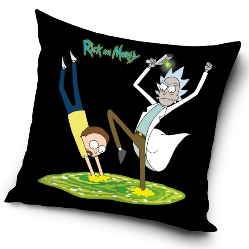 Dětský polštářek Rick and Morty Brána do třetí dimenze