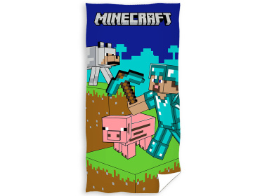 Dětská osuška Minecraft Objev svůj Svět