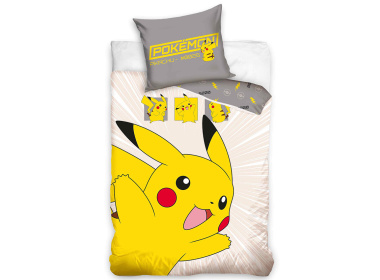 Dětské povlečení Pokémon Pikachu v Akci