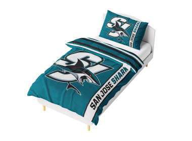 Mikroplyšové povlečení NHL San Jose Sharks Belt