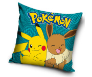 Dětský polštářek Pokémon Pikachu a Eevee