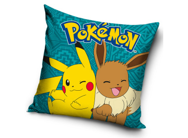 Dětský polštářek Pokémon Pikachu a Eevee