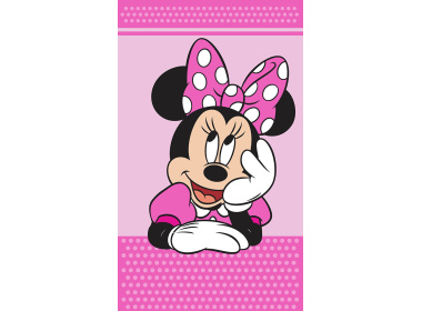 Dětský ručník Minnie Hvězdná Přání 30x50 cm