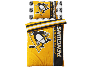 Mikroplyšové povlečení NHL Pittsburgh Penguins Belt