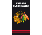 Osuška NHL Chicago Blackhawks Black