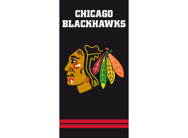 Osuška NHL Chicago Blackhawks Black