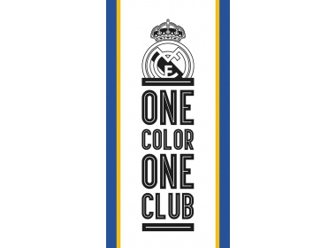 Fotbalová osuška Real Madrid One Color One Club