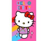 Dětský ručník Hello Kitty Rainbow 30x50 cm