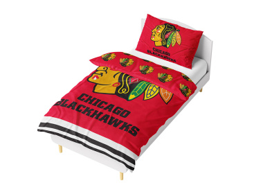 Mikroplyšové povlečení NHL Chicago Blackhawks