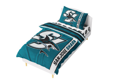 Mikroplyšové povlečení NHL San Jose Sharks Belt