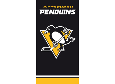 Osuška NHL Pittsburgh Penguins Black 2.jakost