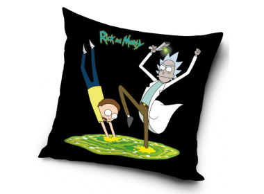 Dětský polštářek Rick and Morty Brána do třetí dimenze