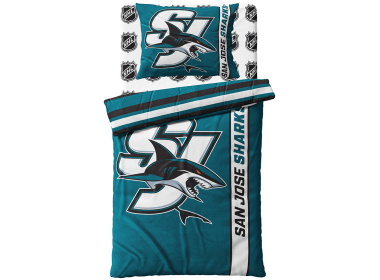 Mikroplyšové povlečení NHL San Jose Sharks Belt