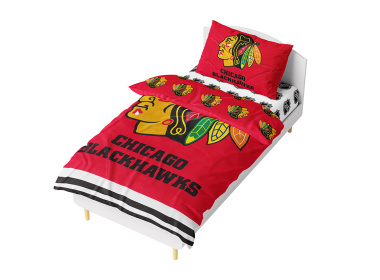 Mikroplyšové povlečení NHL Chicago Blackhawks