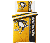 Mikroplyšové povlečení NHL Pittsburgh Penguins Belt