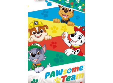 Povlečení do postýlky Tlapková Patrola Pawsome Team