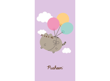 Dětská osuška Kočička Pusheen Kurz Létání