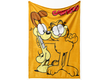 Dětská deka Garfield a kamarád Odie 150x200 cm